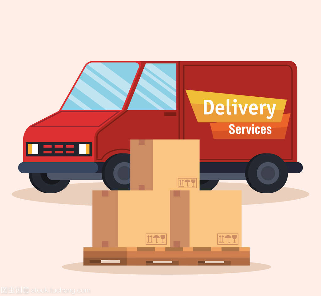 高效物流，一觸即達(dá) 解析卡車配送服務(wù)圖標(biāo)的視覺語言與行業(yè)內(nèi)涵